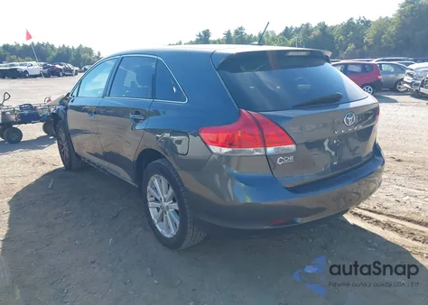 2009 Toyota Venza z USA, uszkodzony, nr VIN 4T3ZE11A09U019873